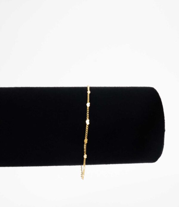 Pulseira Mini Elos com Corações - Image 4