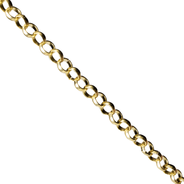 Pulseira Elo Português lisa banhada a ouro 18K Semijoia PUL-025 - Image 3